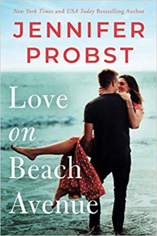 Book cover for "Love on Beach Avenue" by Jennifer Probst