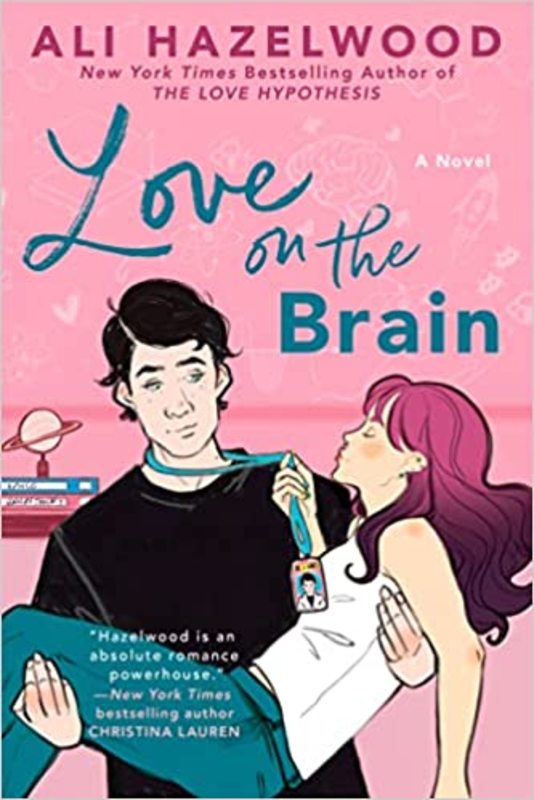 Book cover for "Love on the Brain" by Ali Hazelwood