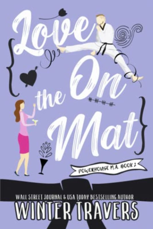 Book cover for "Love on the Mat" by Winter Travers