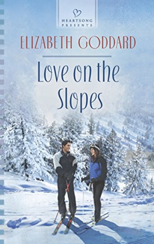 Book cover for "Love on the Slopes" by Elizabeth Goddard