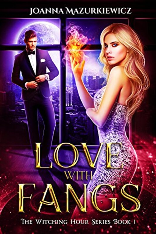 Book cover for "Love with Fangs" by Joanna Mazurkiewicz