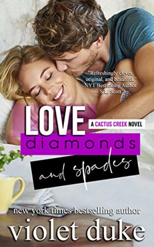 Book cover for "Love, Diamonds, and Spades" by Violet Duke
