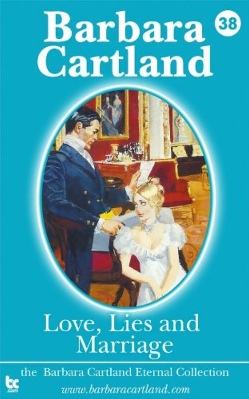 Book cover for "Love, Lies and Marriage" by Barbara Cartland