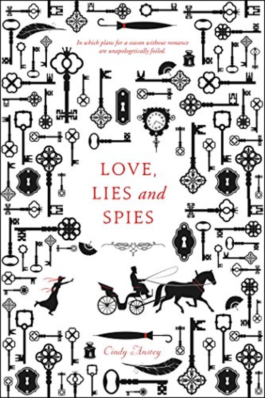 Book cover for "Love, Lies and Spies" by Cindy Anstey