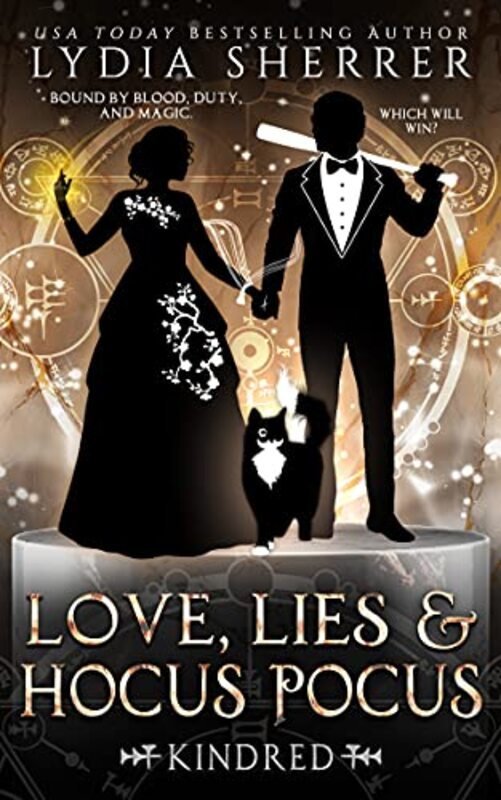 Book cover for "Love, Lies, and Hocus Pocus Kindred" by Lydia Sherrer
