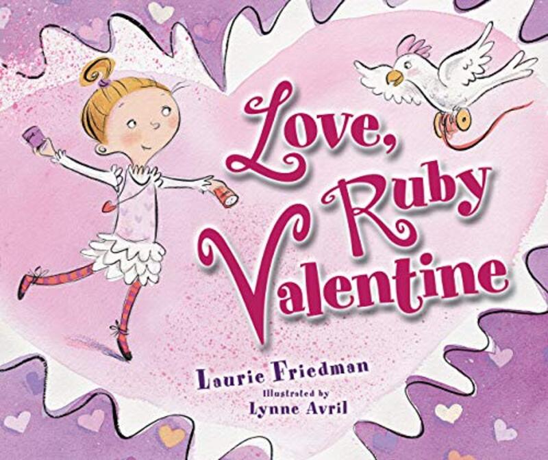 Book cover for "Love, Ruby Valentine" by Laurie Friedman