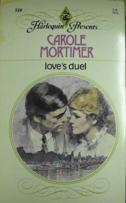 Book cover for "Love's Duel" by Carole Mortimer