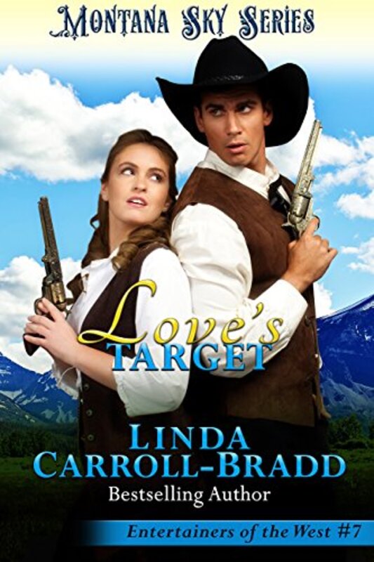 Book cover for "Love's Target" by Linda Carroll Bradd