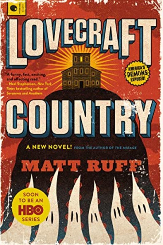 Book cover for "Lovecraft Country" by Matt Ruff