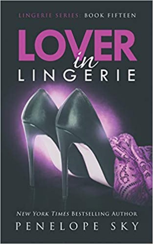 Book cover for "Lover in Lingerie" by Penelope Sky