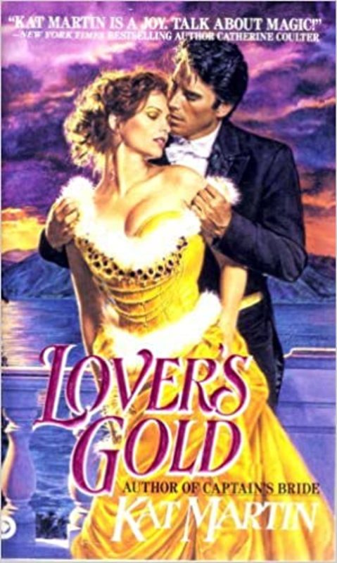 Book cover for "Lover's Gold" by Kat Martin