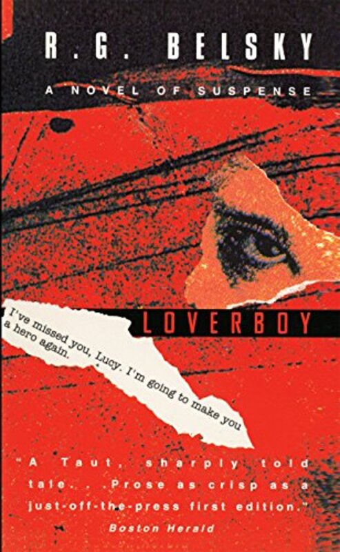 Book cover for "Loverboy" by RG Belsky
