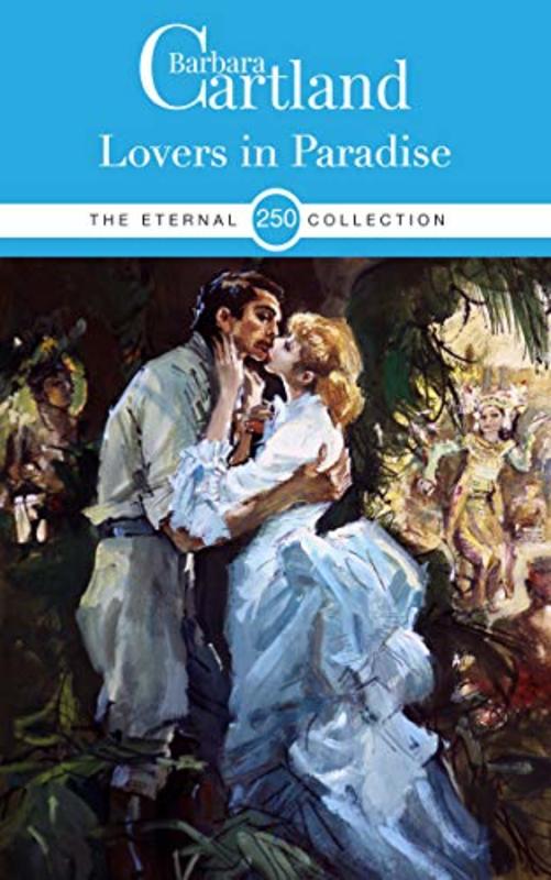 Book cover for "Lovers In Paradise" by Barbara Cartland