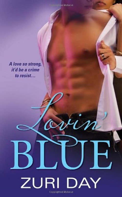 Book cover for "Lovin' Blue" by Zuri Day