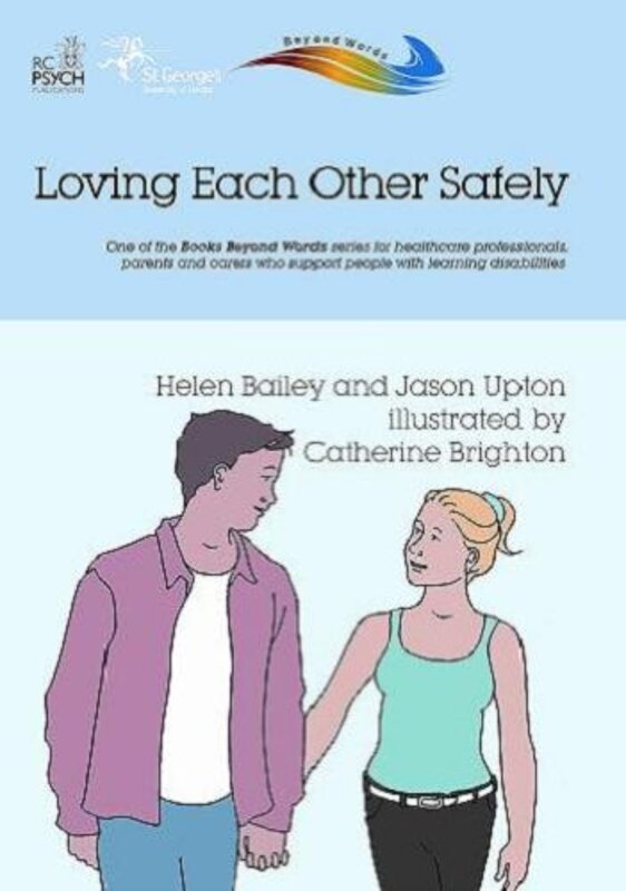 Book cover for "Loving Each Other Safely" by Helen Bailey