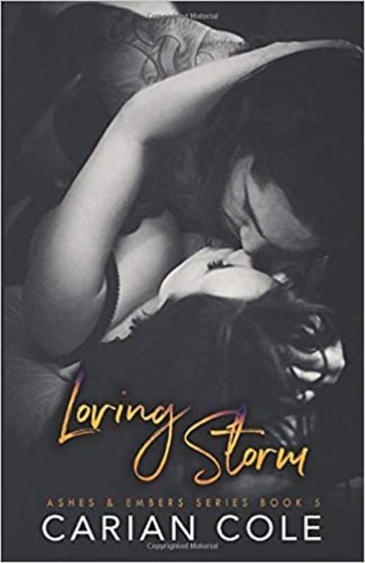 Book cover for "Loving Storm" by Carian Cole