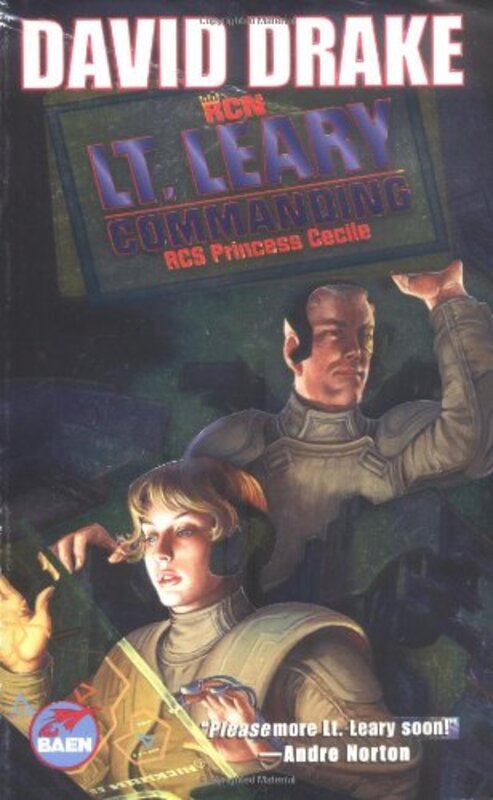 Book cover for "Lt. Leary, Commanding" by David Drake