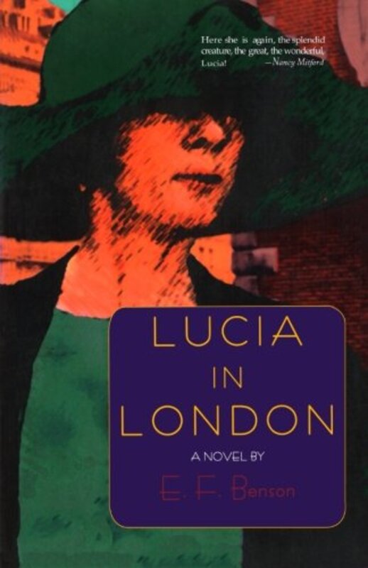 Book cover for "Lucia in London" by EF Benson