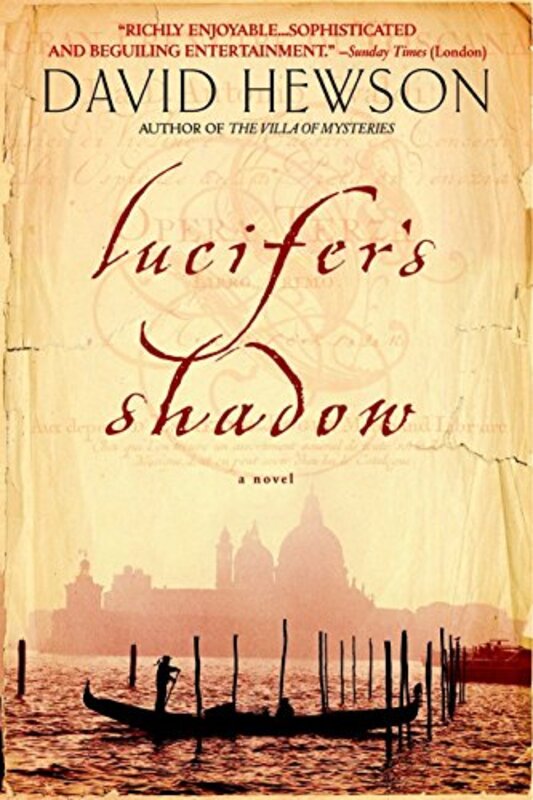 Book cover for "Lucifer's Shadow / The Cemetery of Secrets" by David Hewson