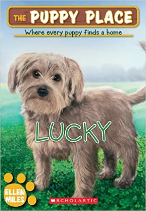 Book cover for "Lucky" by Ellen Miles