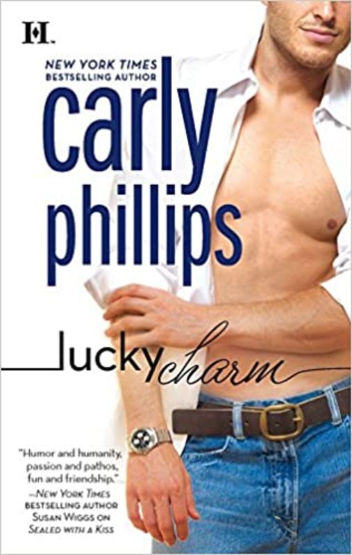 Book cover for "Lucky Charm" by Carly Phillips
