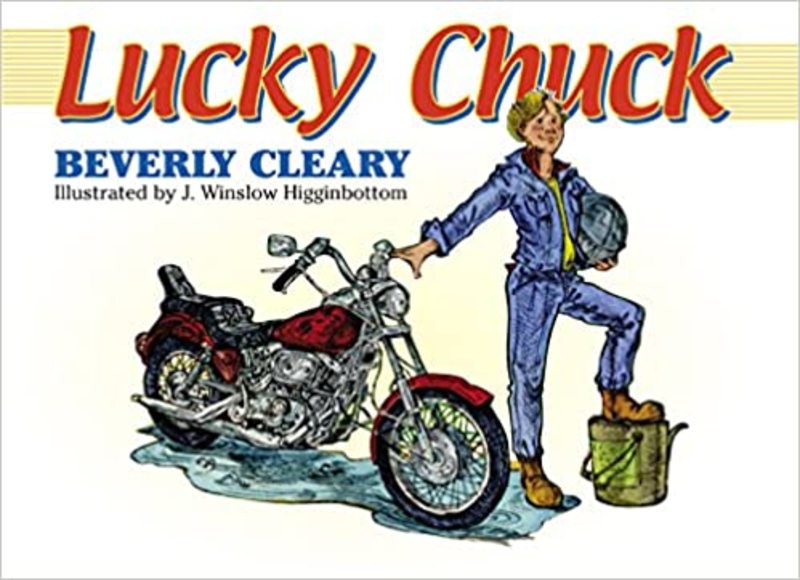 Book cover for "Lucky Chuck" by Beverly Cleary