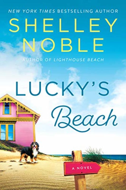 Book cover for "Lucky's Beach" by Shelley Noble