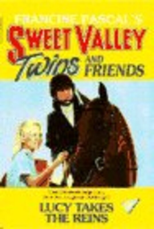 Book cover for "Lucy Takes the Reins" by Francine Pascal
