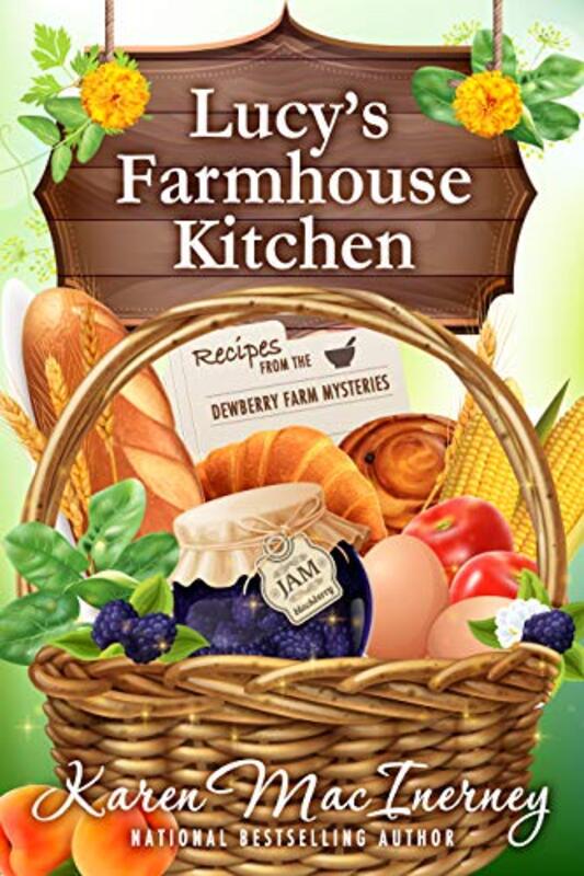 Book cover for "Lucy's Farmhouse Kitchen" by Karen MacInerney