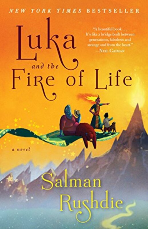 Book cover for "Luka and the Fire of Life"