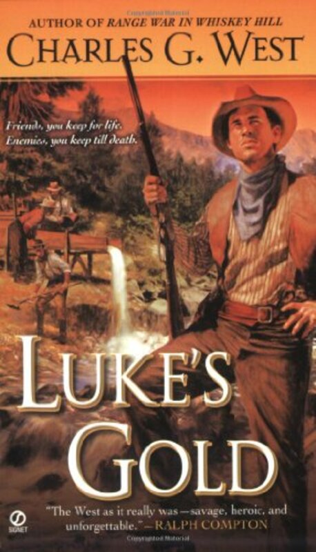 Book cover for "Luke's Gold" by Charles G West