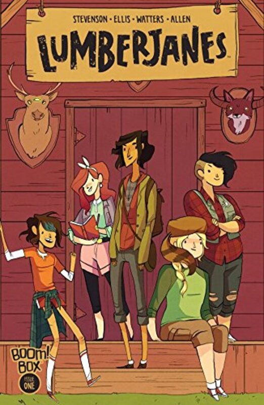 Book cover for "Lumberjanes #1" by Noelle Stevenson