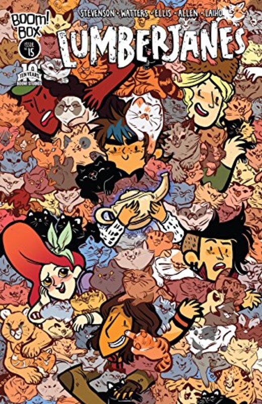 Book cover for "Lumberjanes #15" by Noelle Stevenson