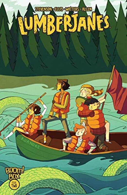 Book cover for "Lumberjanes #2" by Noelle Stevenson