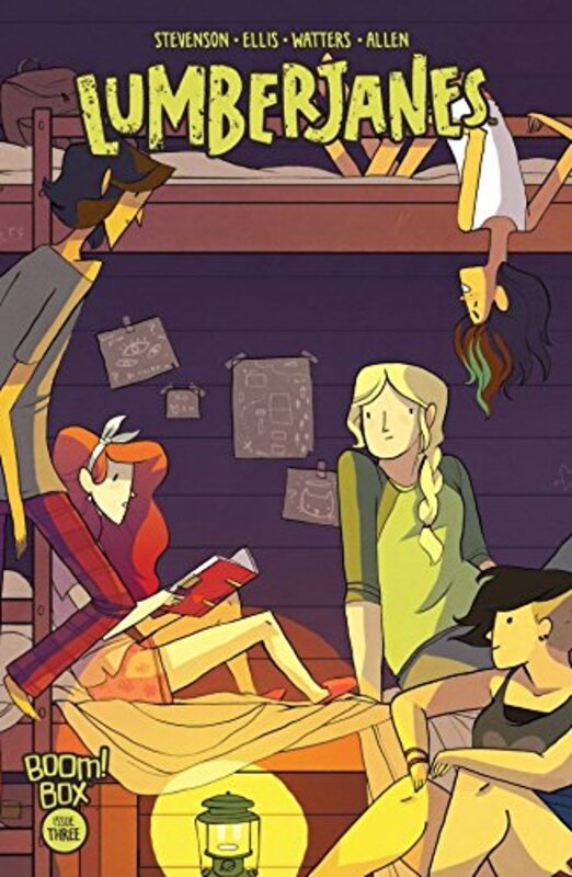 Book cover for "Lumberjanes #3" by Noelle Stevenson