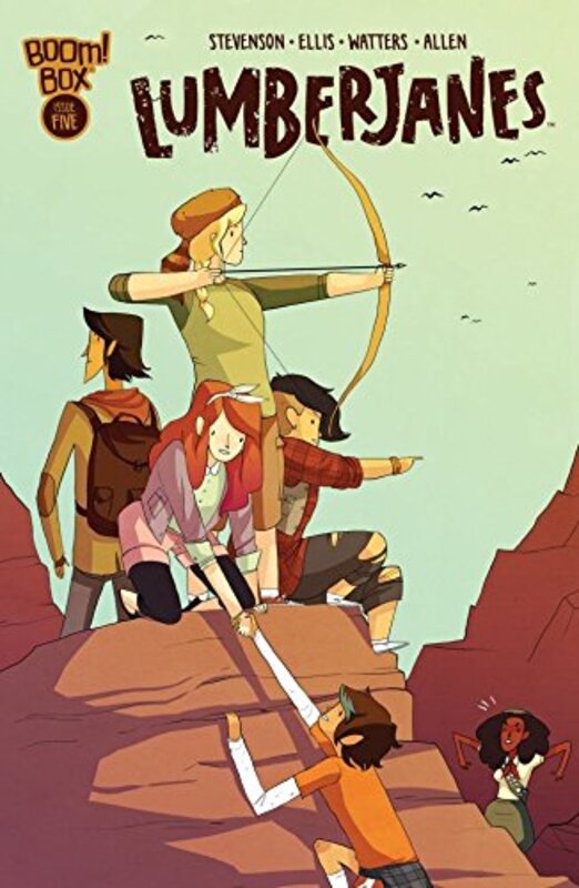 Book cover for "Lumberjanes #5" by Noelle Stevenson