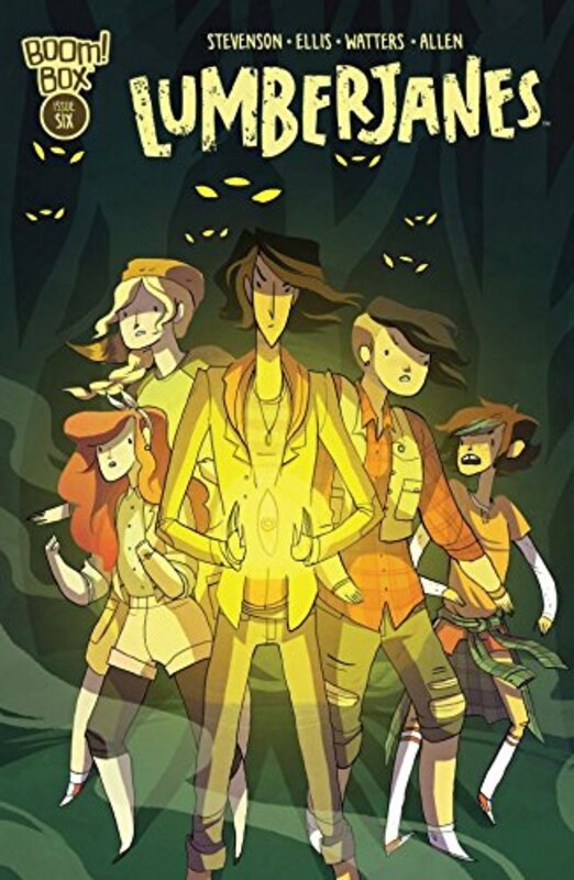 Book cover for "Lumberjanes #6" by Noelle Stevenson