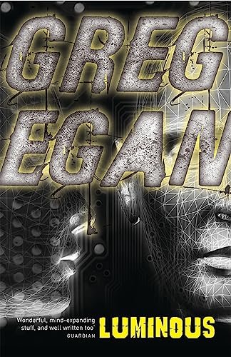 Book cover for "Luminous" by Greg Egan