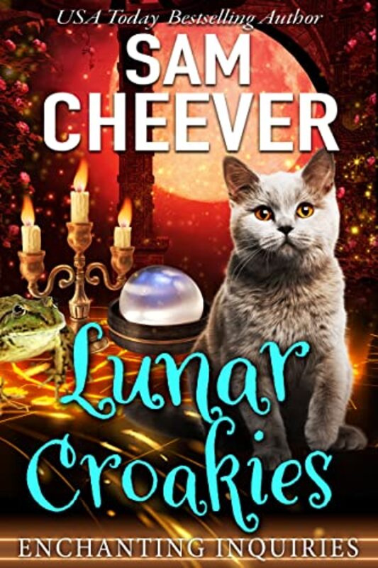 Book cover for "Lunar Croakies" by Sam Cheever