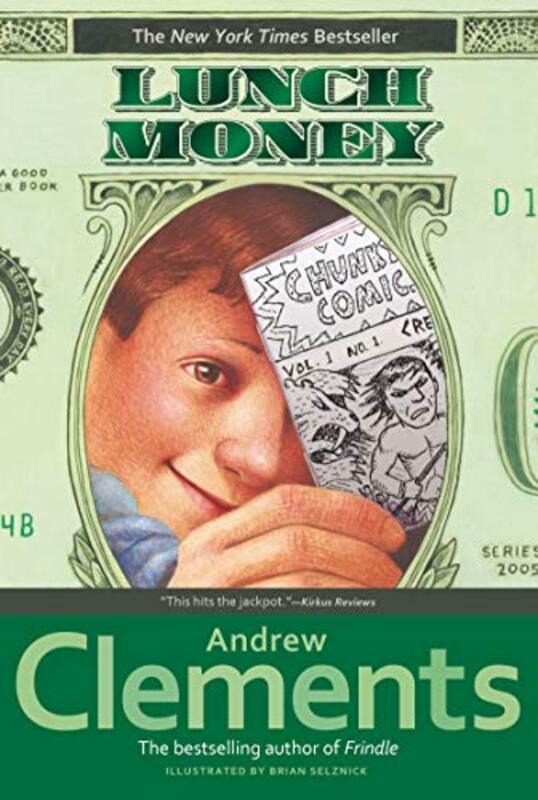 Book cover for "Lunch Money" by Andrew Clements