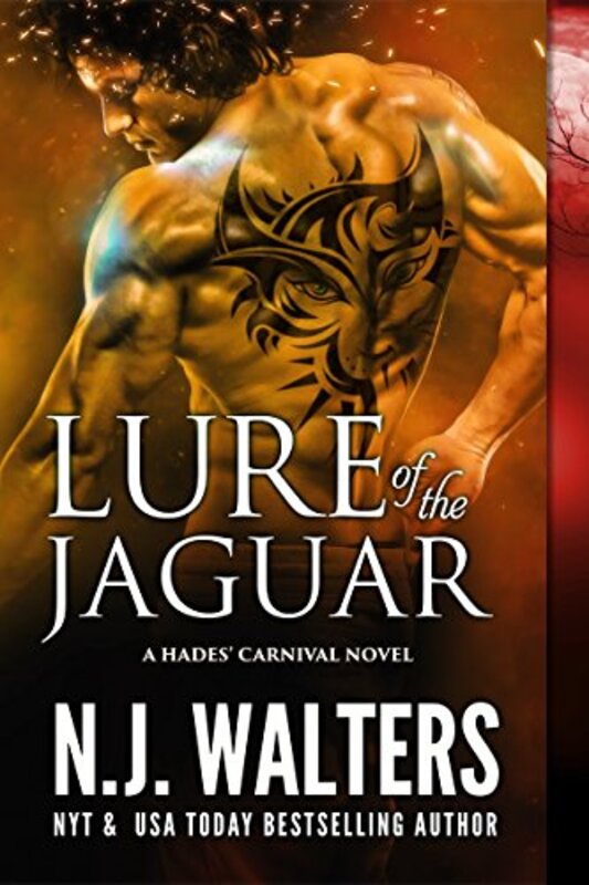 Book cover for "Lure of the Jaguar" by NJ Walters