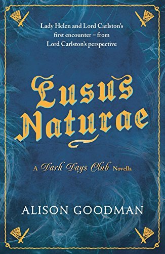 Book cover for "Lusus Naturae" by Alison Goodman