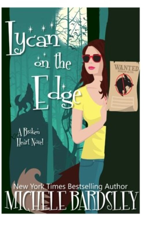 Book cover for "Lycan on the Edge" by Michele Bardsley