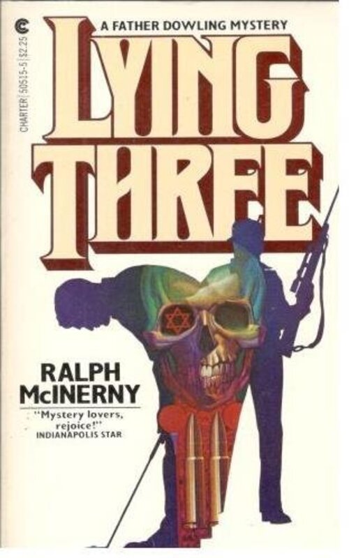Book cover for "Lying Three" by Ralph McInerny