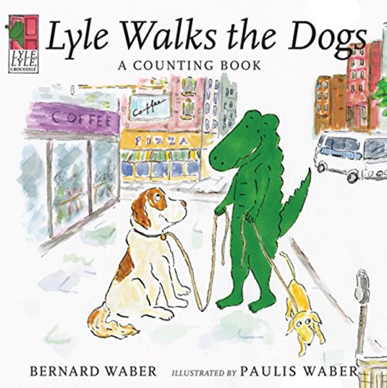 Book cover for "Lyle Walks the Dogs" by Bernard Waber