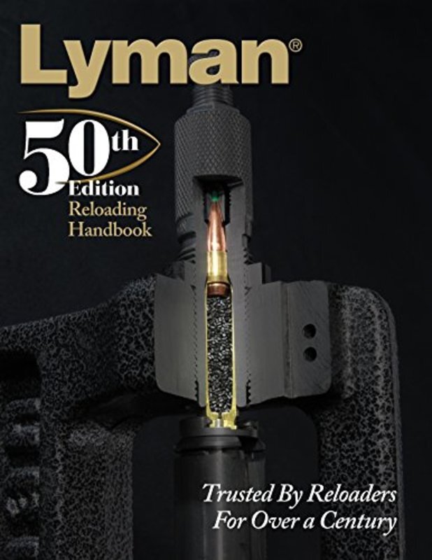 Book cover for "Lyman Reloading Handbook" by Thomas Griffin