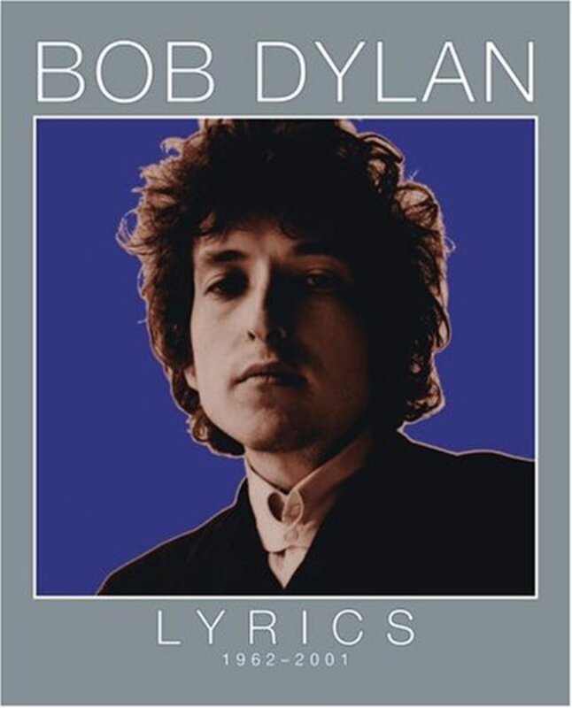 Book cover for "Lyrics: 1962-2001"