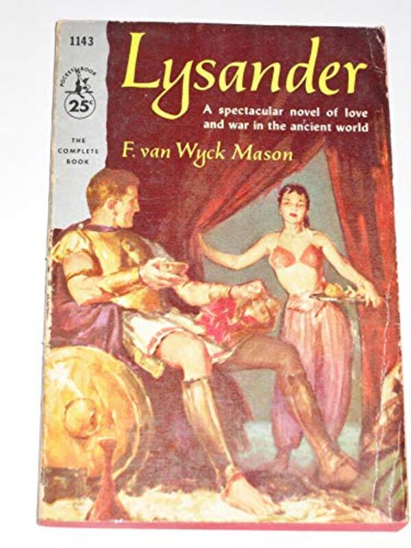 Book cover for "Lysander" by F Van Wyck Mason