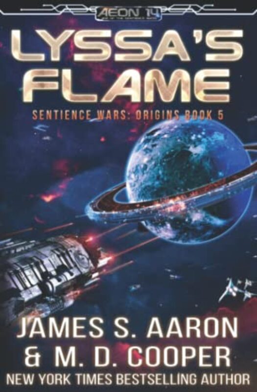 Book cover for "Lyssa's Flame" by MD Cooper