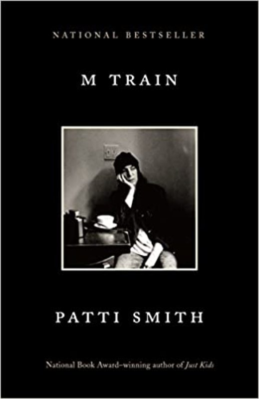 Book cover for "M Train" by Patti Smith